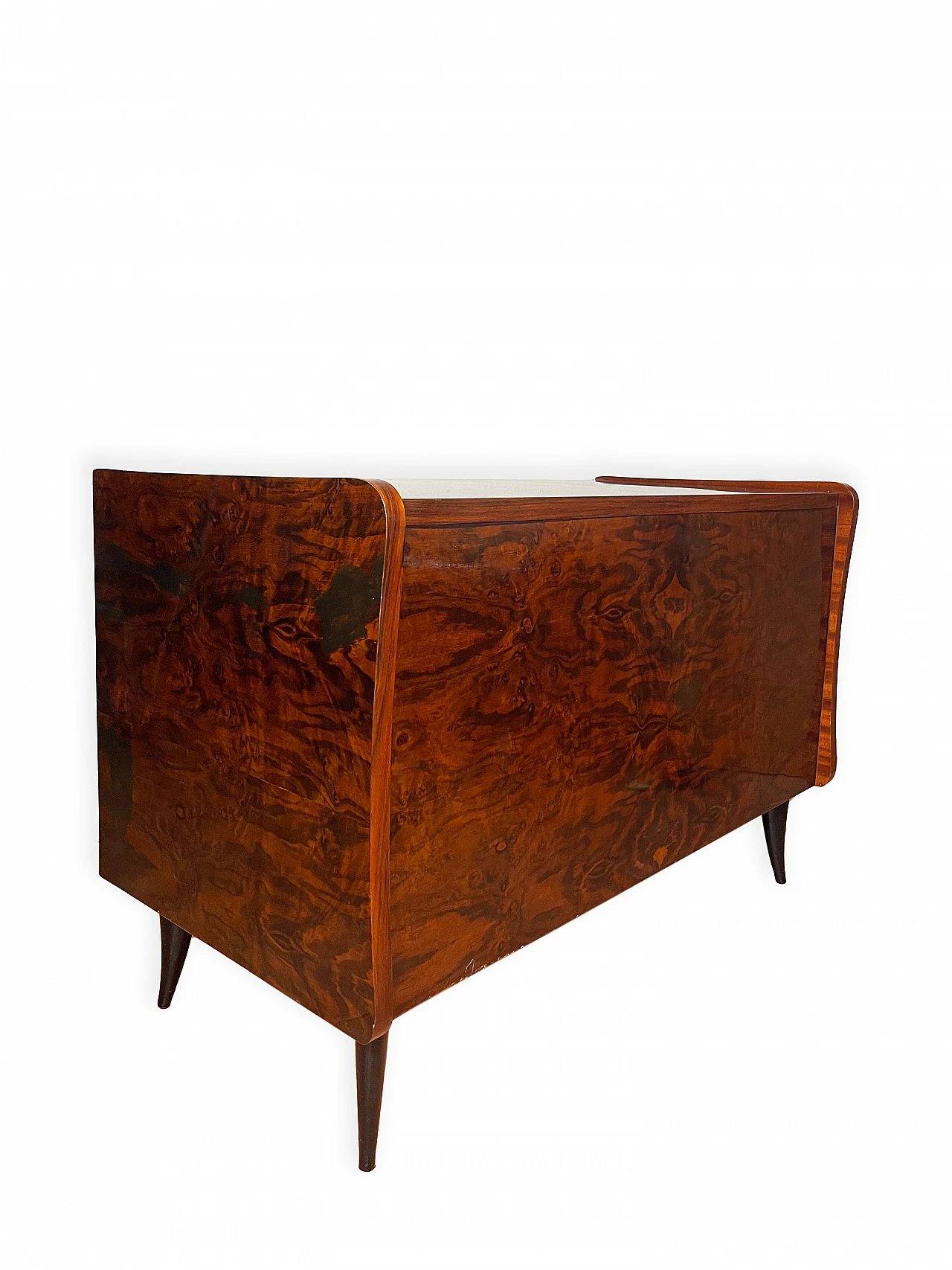 Rosewood storage chest in Art Deco style, 1960s 15