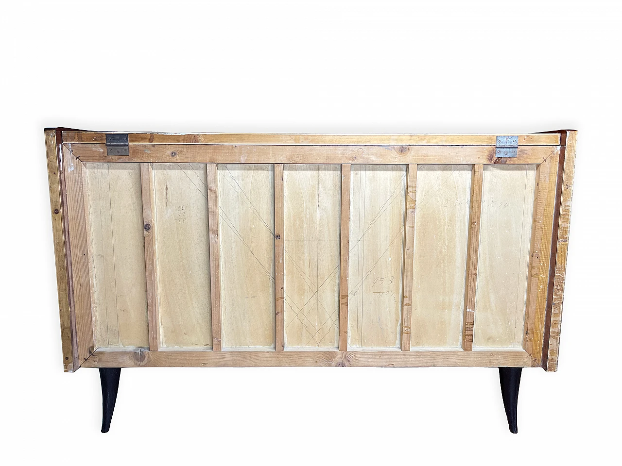 Rosewood storage chest in Art Deco style, 1960s 18