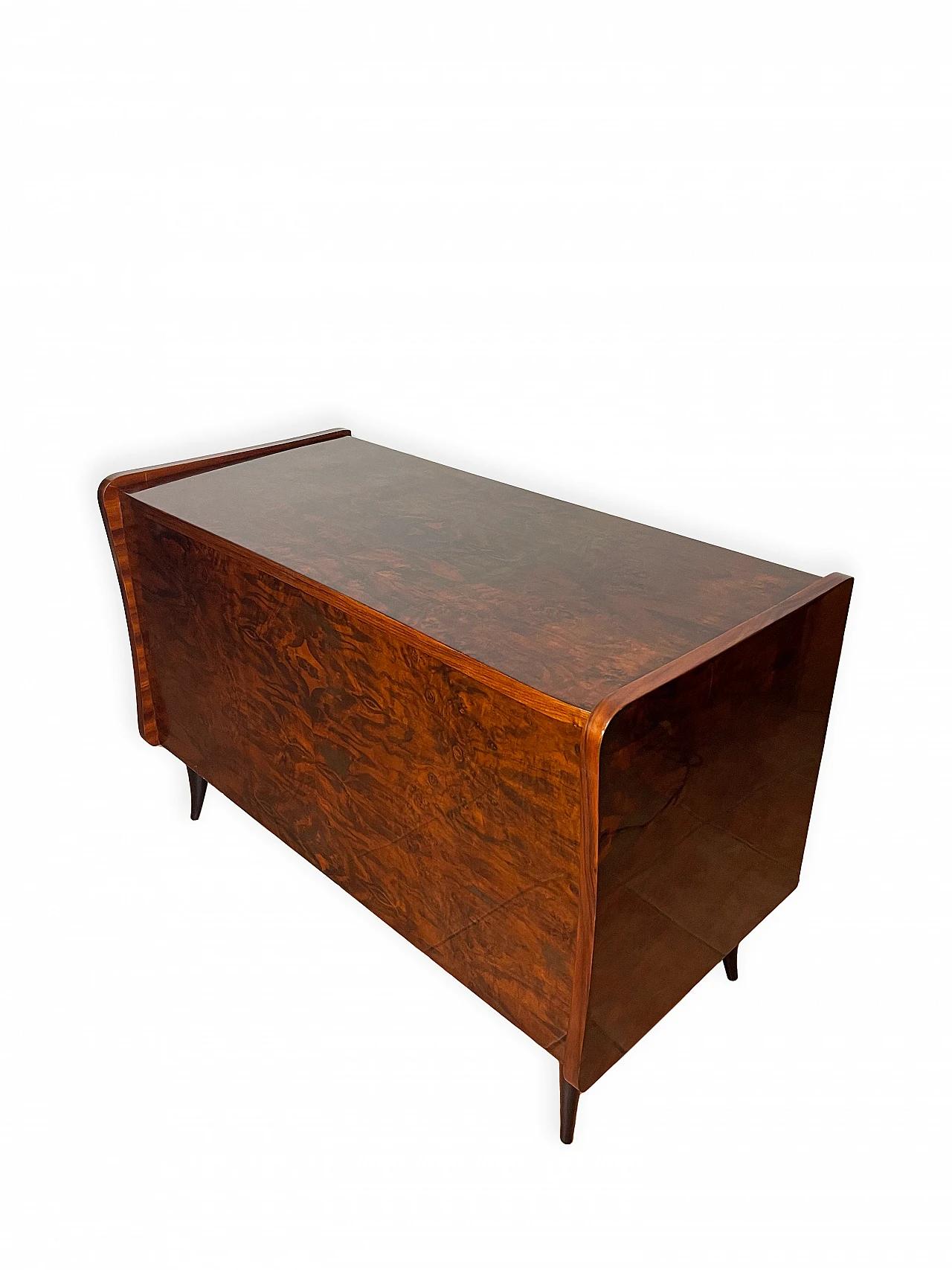 Rosewood storage chest in Art Deco style, 1960s 22