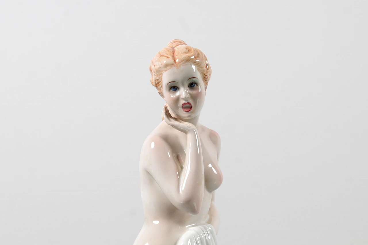 Giovanni Ronzan, female nude, porcelain sculpture, 1950s 4