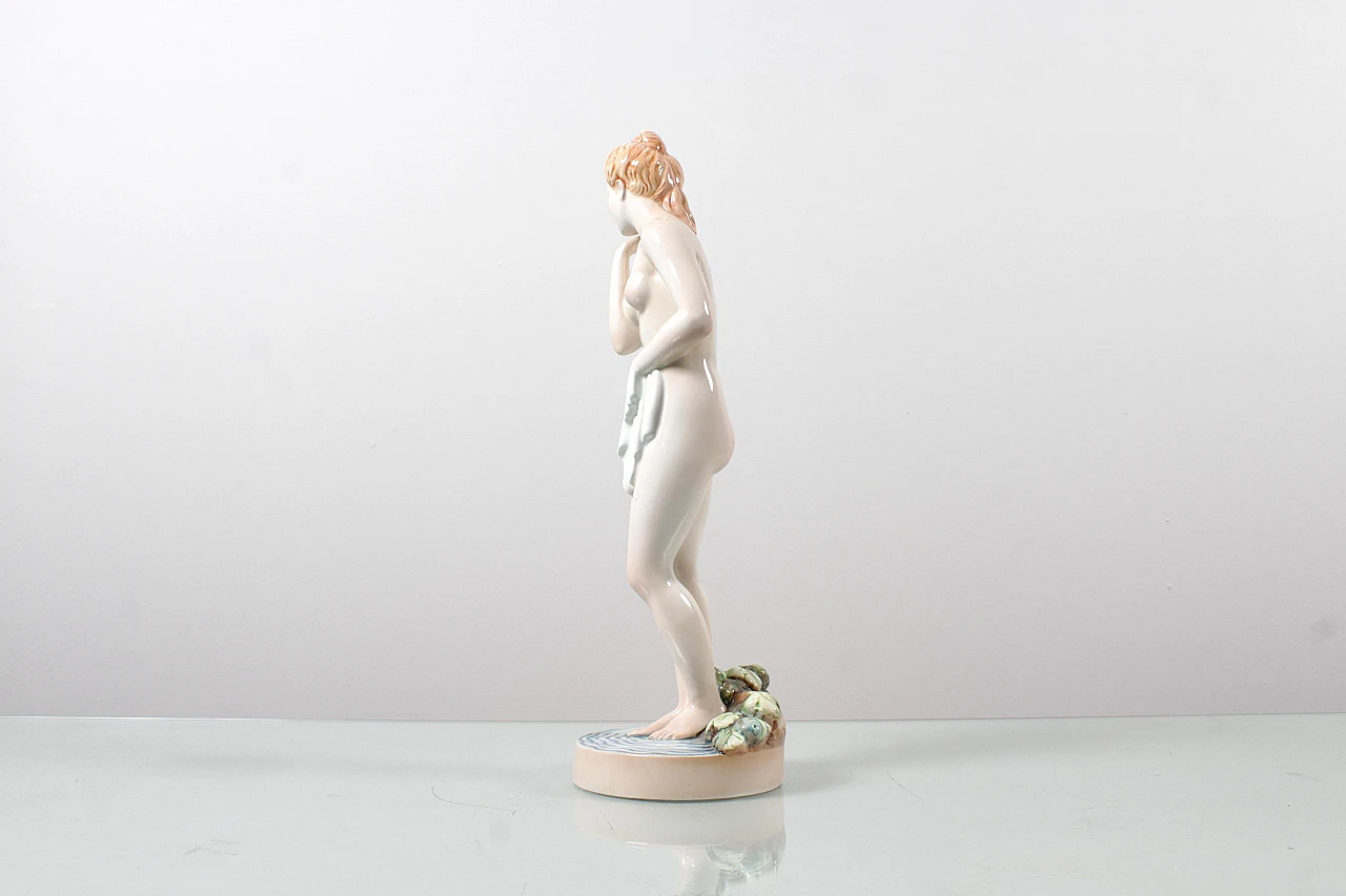 Giovanni Ronzan, female nude, porcelain sculpture, 1950s 7