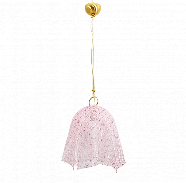 Fazzoletto Murano glass chandelier by La Murrina, 1960s