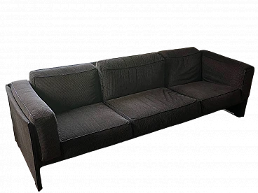 405 Duc 242 zebra-striped fabric sofa by Mario Bellini for Cassina