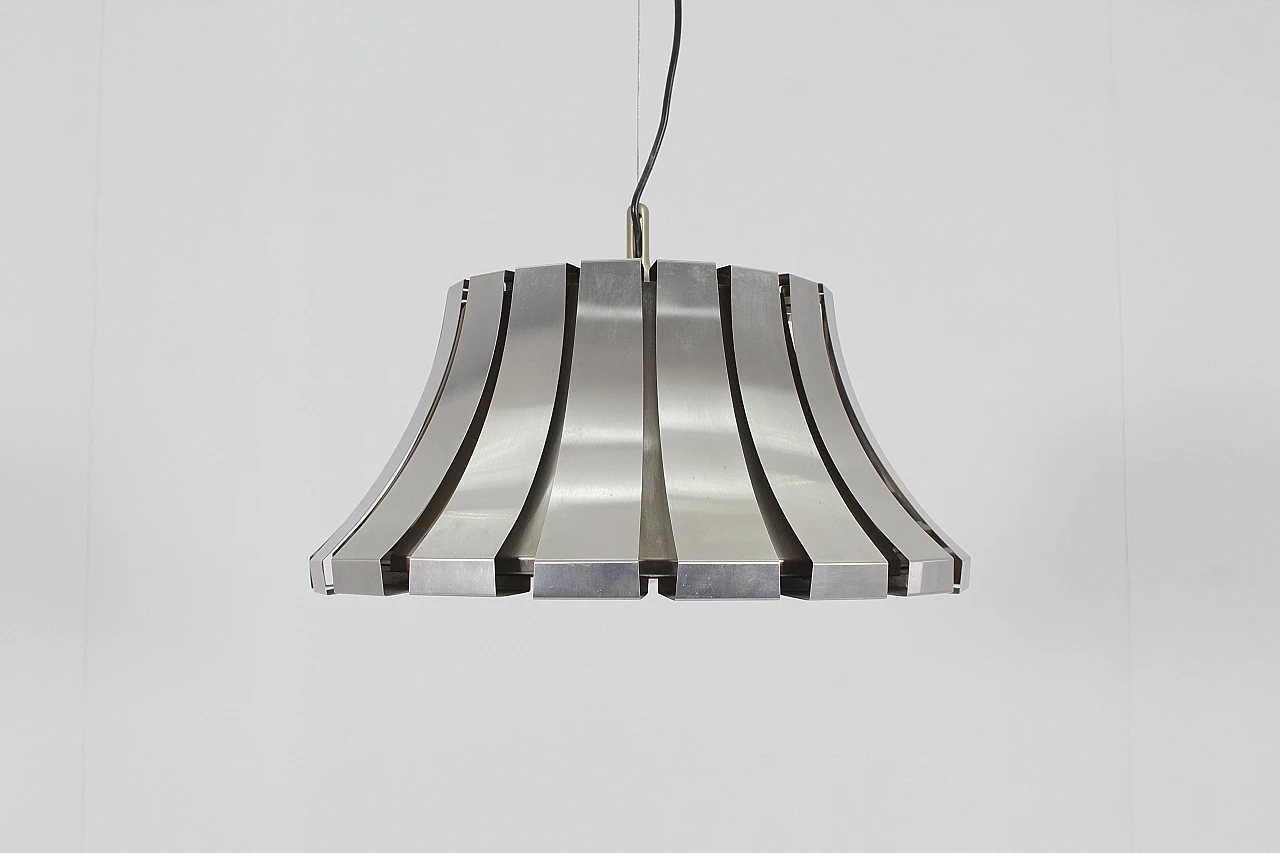 Steel lamp by Elio Martinelli for Martinelli Luce, 1960s 7