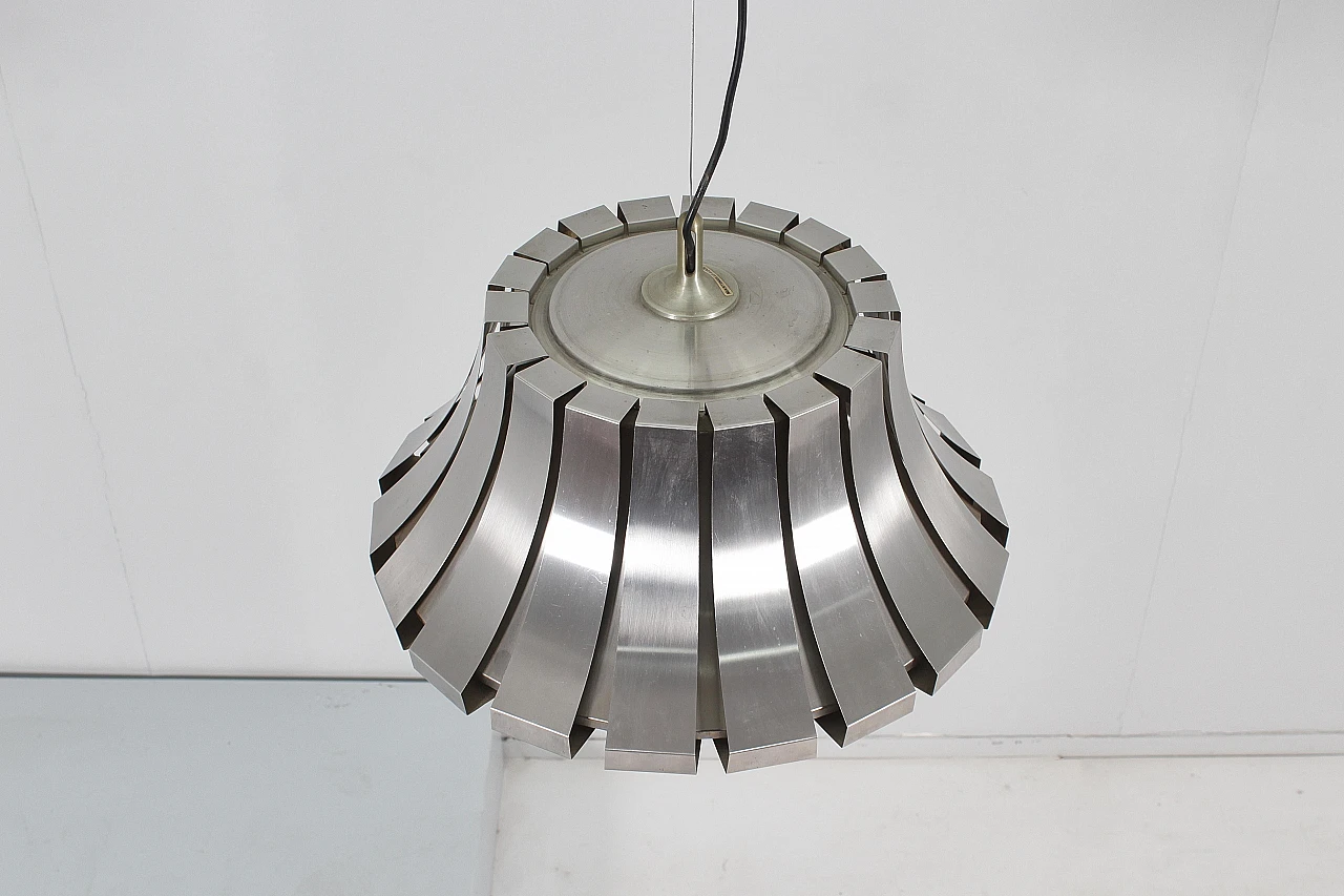 Steel lamp by Elio Martinelli for Martinelli Luce, 1960s 8