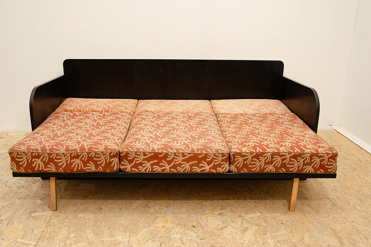 Art Deco sofa bed by Jindřich Halabala, 1930s 15