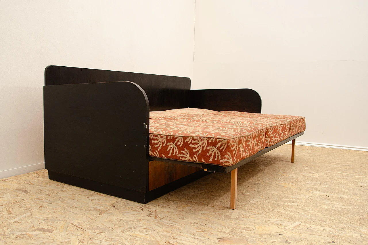 Art Deco sofa bed by Jindřich Halabala, 1930s 17