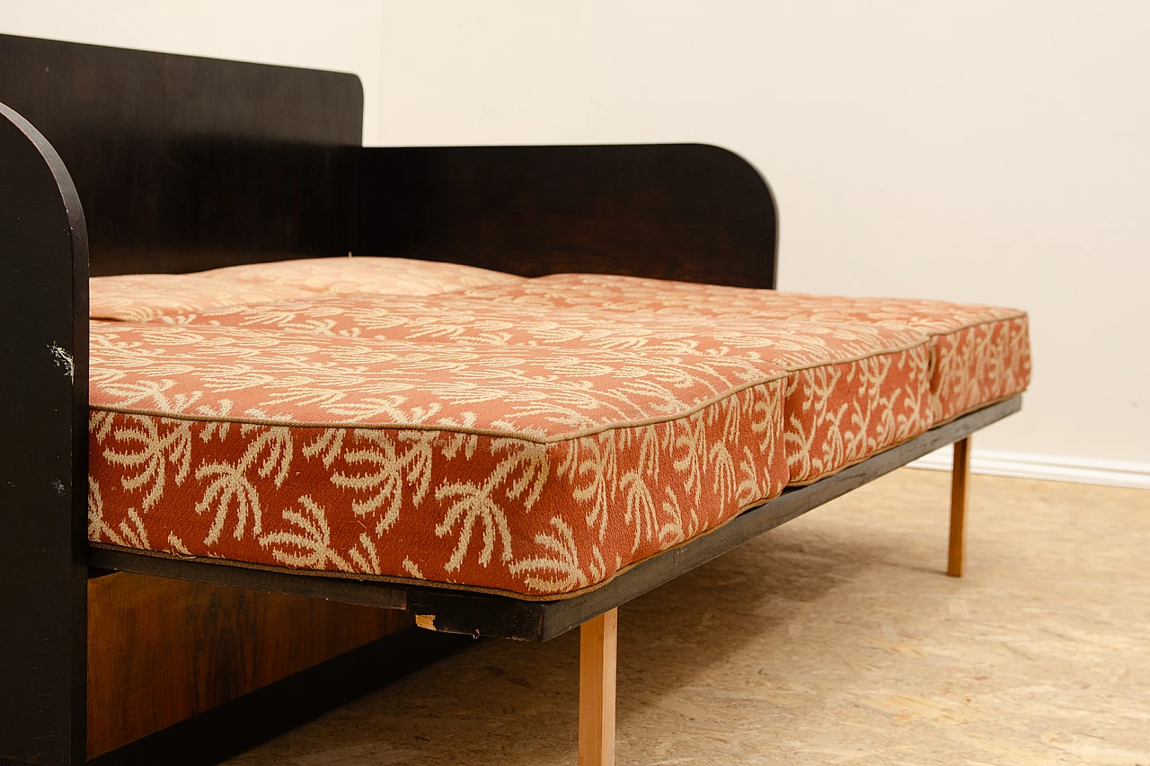 Art Deco sofa bed by Jindřich Halabala, 1930s 19