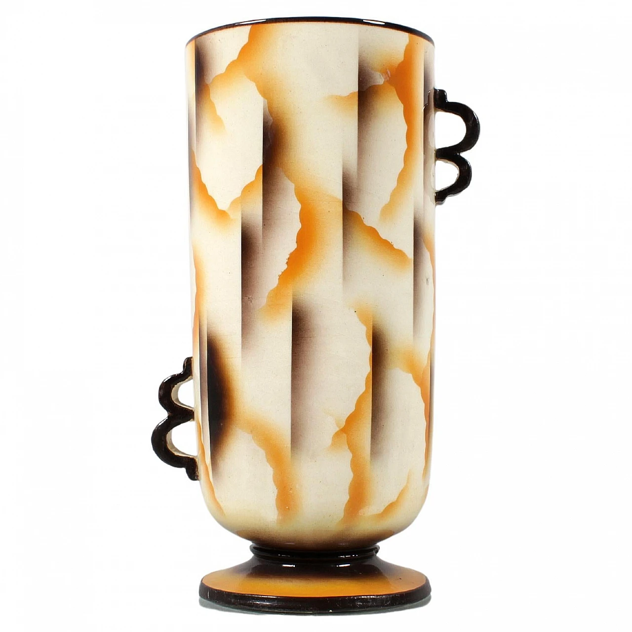 Futurist ceramic vase by Carraresi & Lucchesi, 1930s 1