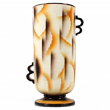 Futurist ceramic vase by Carraresi & Lucchesi, 1930s