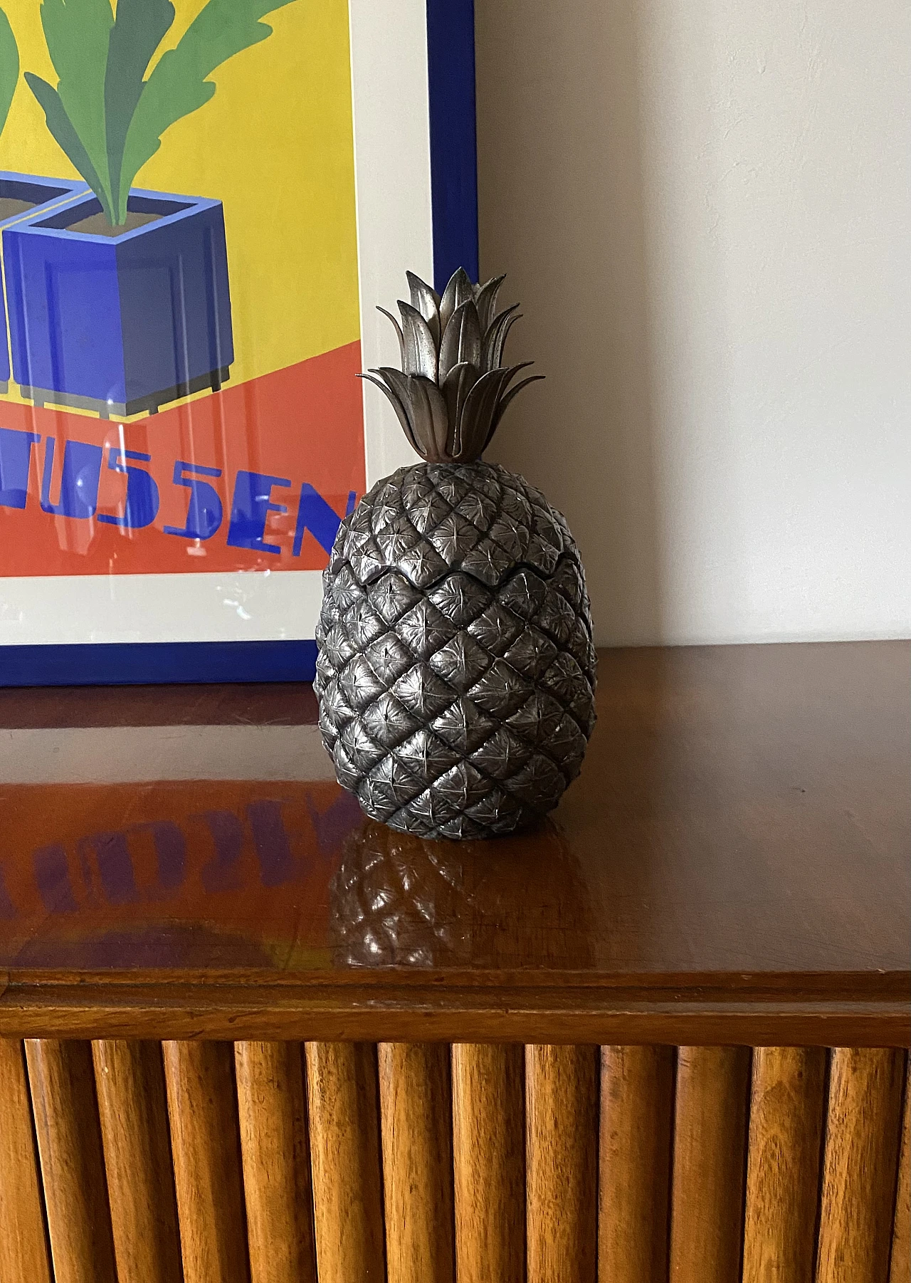 Secchiello per il ghiaccio ad ananas di Mauro Manetti Fonderie d'Arte 3