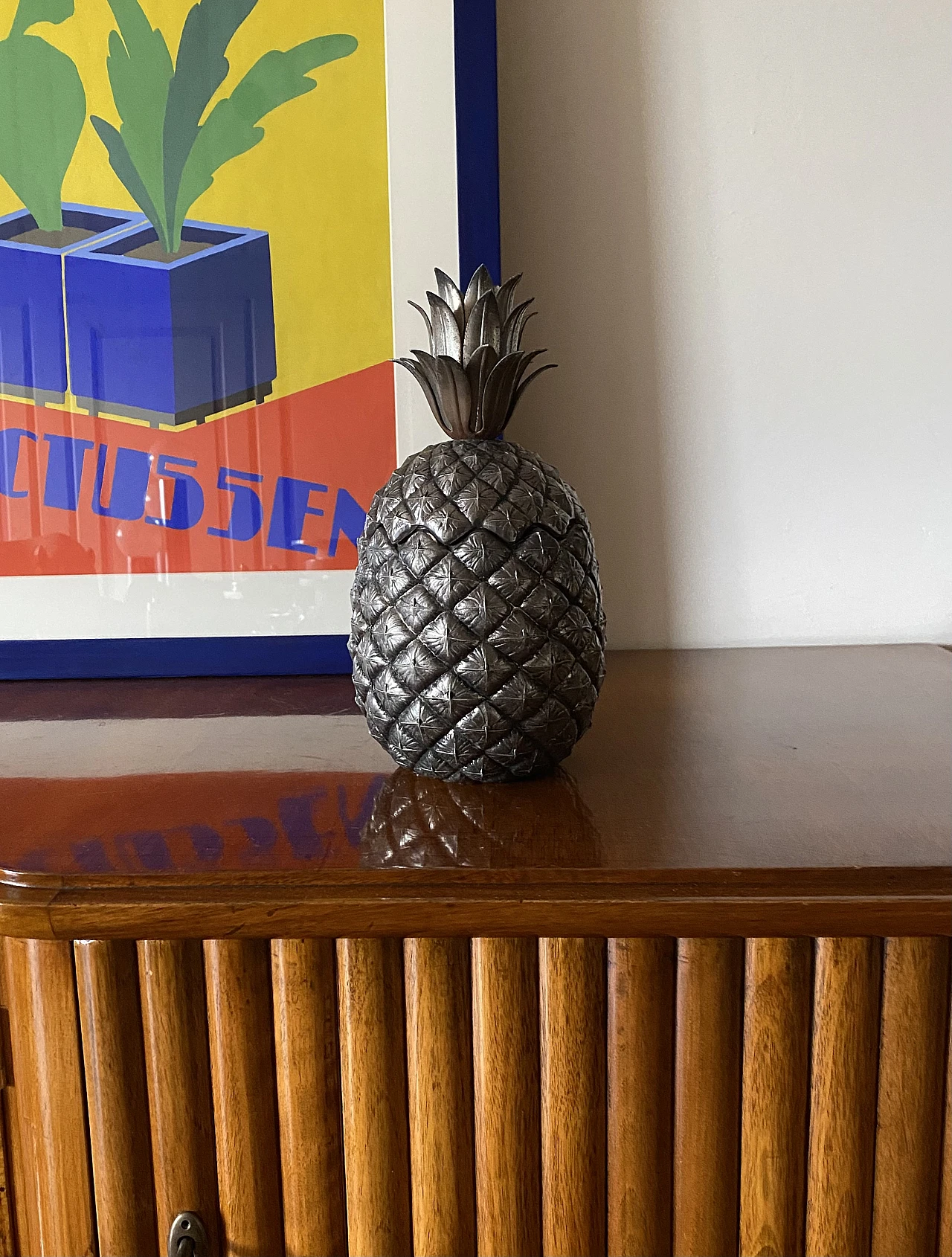 Secchiello per il ghiaccio ad ananas di Mauro Manetti Fonderie d'Arte 4