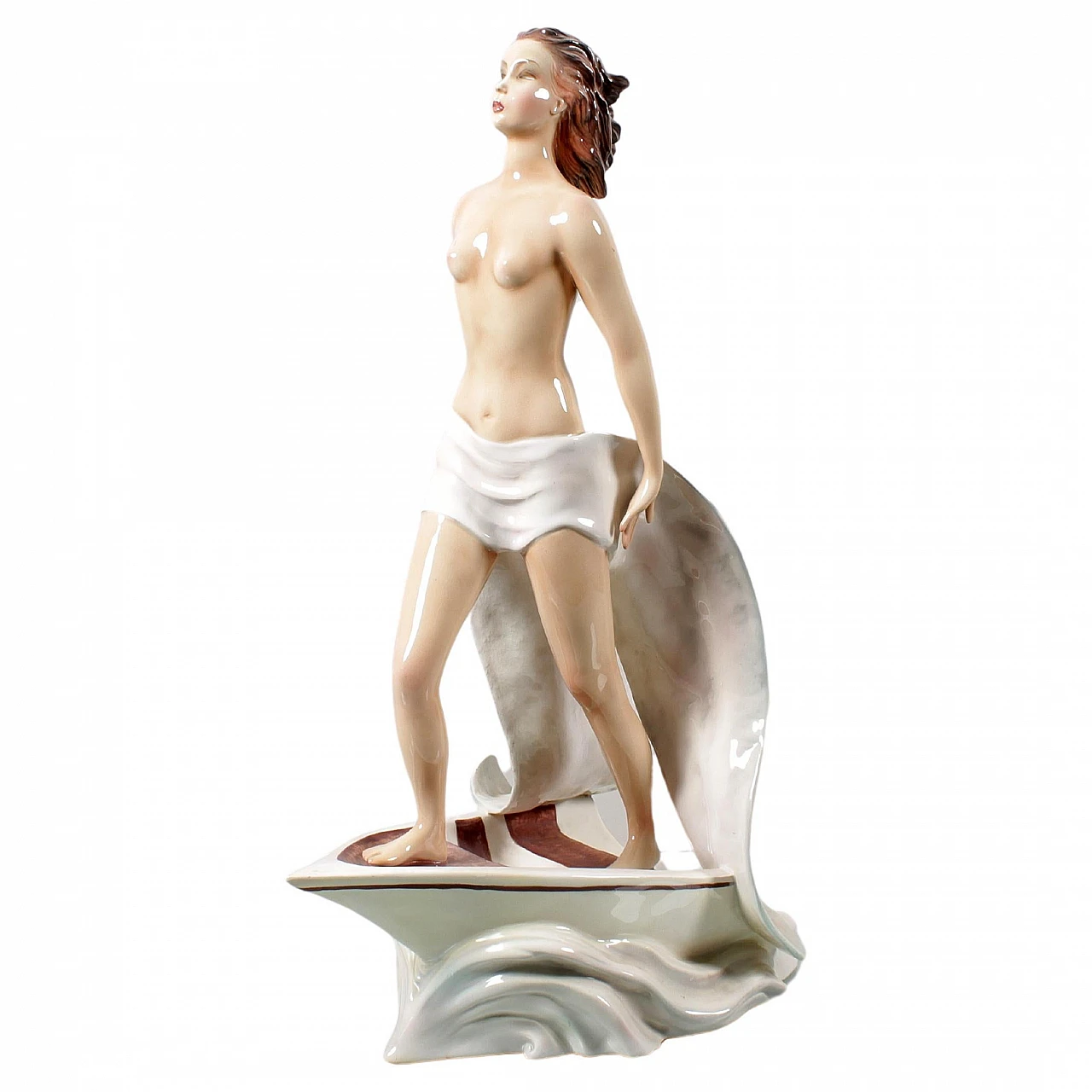 Clelia Bertetti, Toward Life, porcelain sculpture, 1930s 1