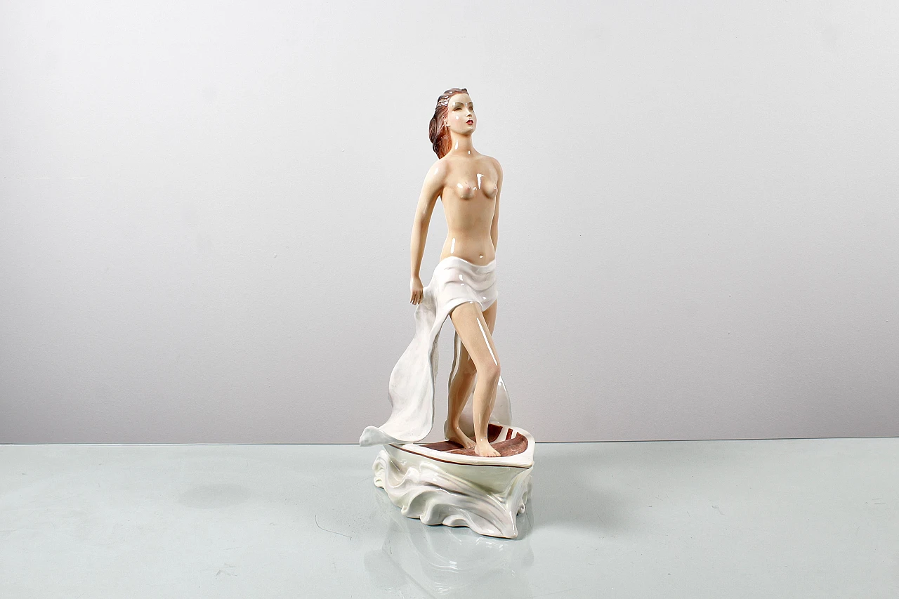 Clelia Bertetti, Toward Life, porcelain sculpture, 1930s 4