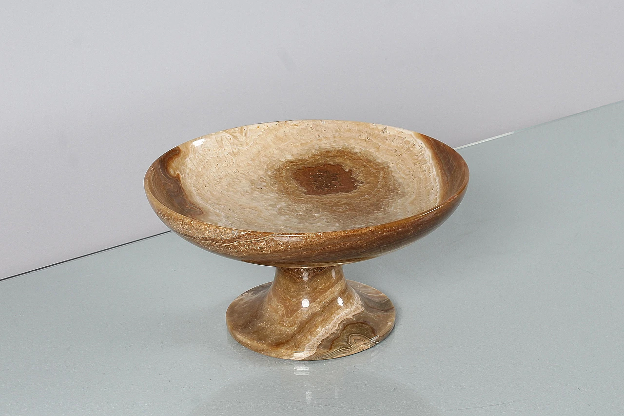 Marble centerpiece in the style of Angelo Mangiarotti, 1960s 4