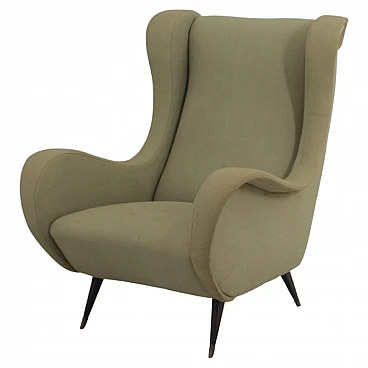 Senior style armchair attributed to Marco Zanuso for Arflex, 1950s