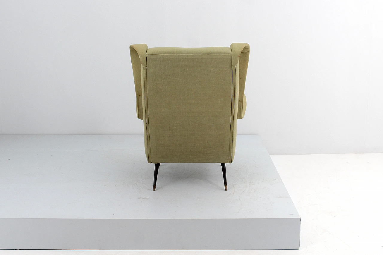 Senior style armchair attributed to Marco Zanuso for Arflex, 1950s 7