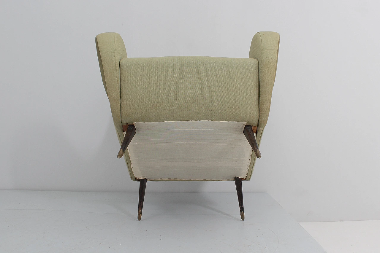 Senior style armchair attributed to Marco Zanuso for Arflex, 1950s 13