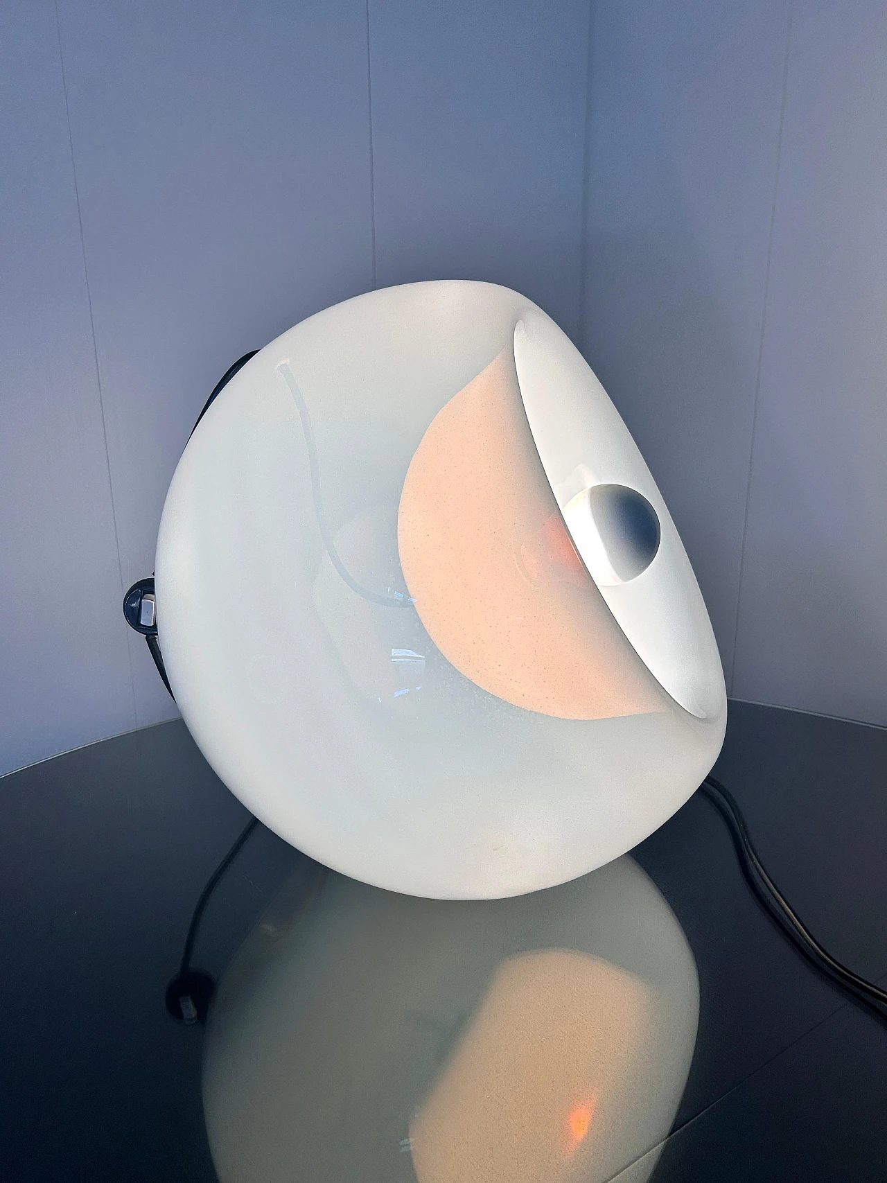 Vacuna table lamp by Gino Vistosi for Artemide, 1970s 10