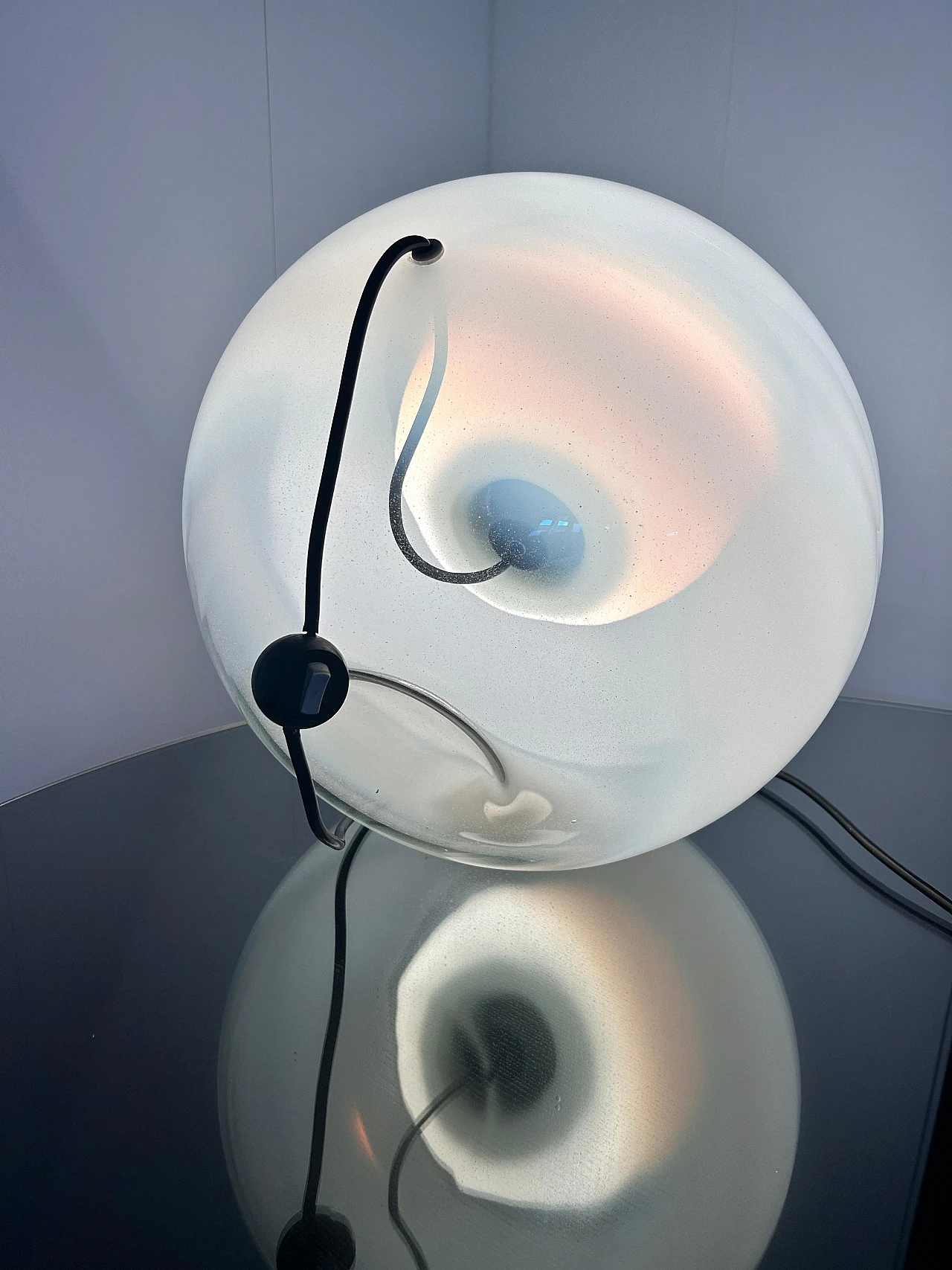 Vacuna table lamp by Gino Vistosi for Artemide, 1970s 11