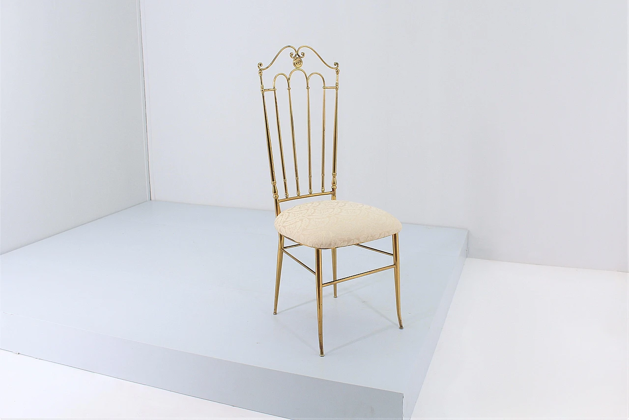 Pair of Chiavari chairs attributed to Gaetano Descalzi, 1950s 10