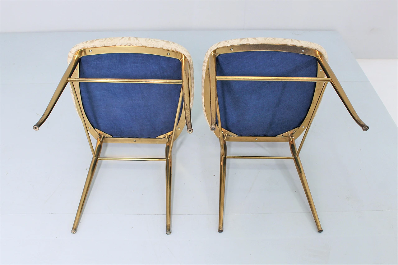 Pair of Chiavari chairs attributed to Gaetano Descalzi, 1950s 13
