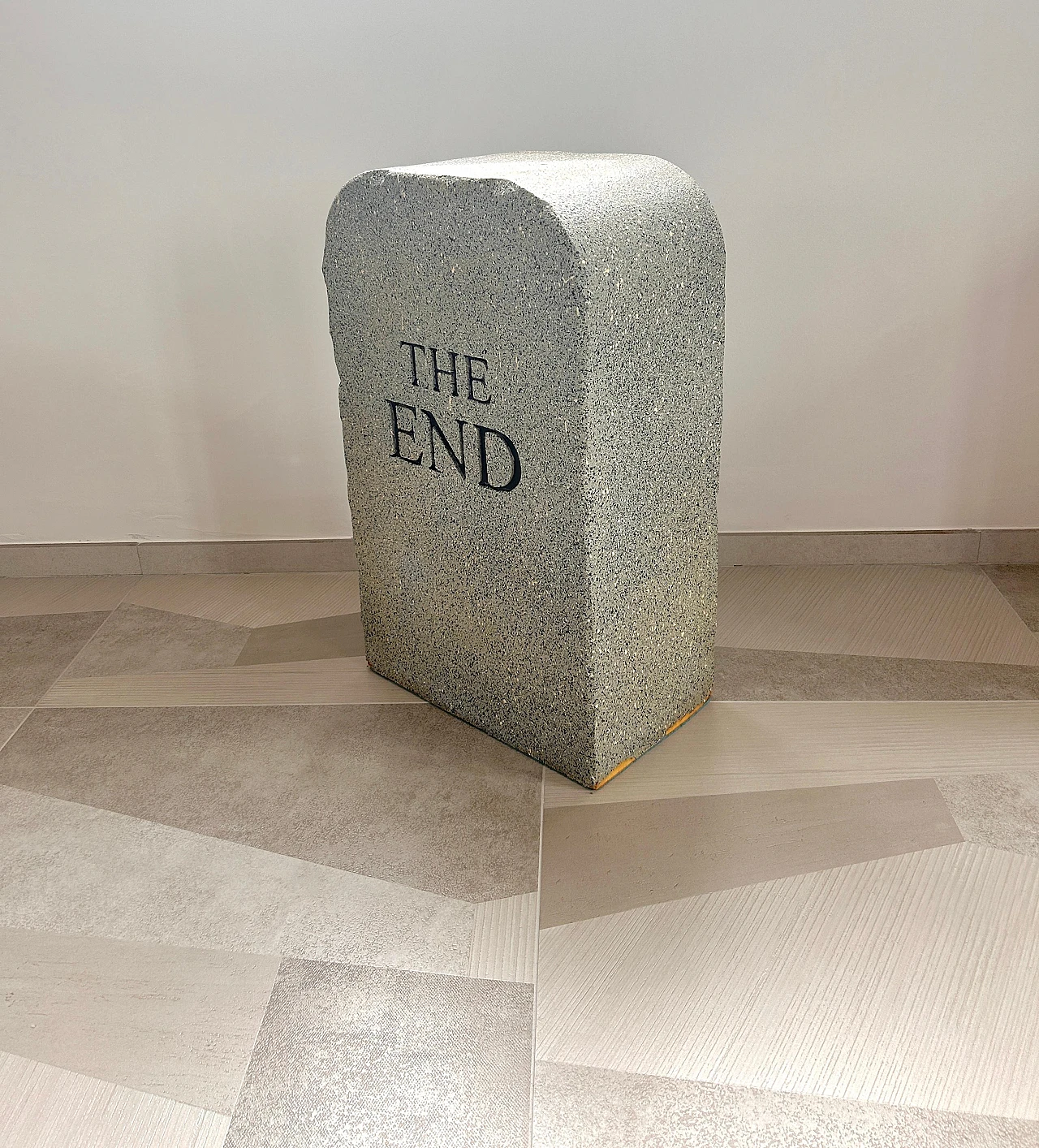 The End pouf by M. Cattelan and P. Ferrari for Gufram, 2014 4