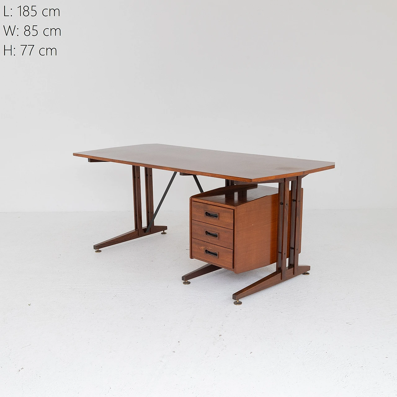 SS34 desk by ILA Industria Lombarda Arredi, 1950s 9