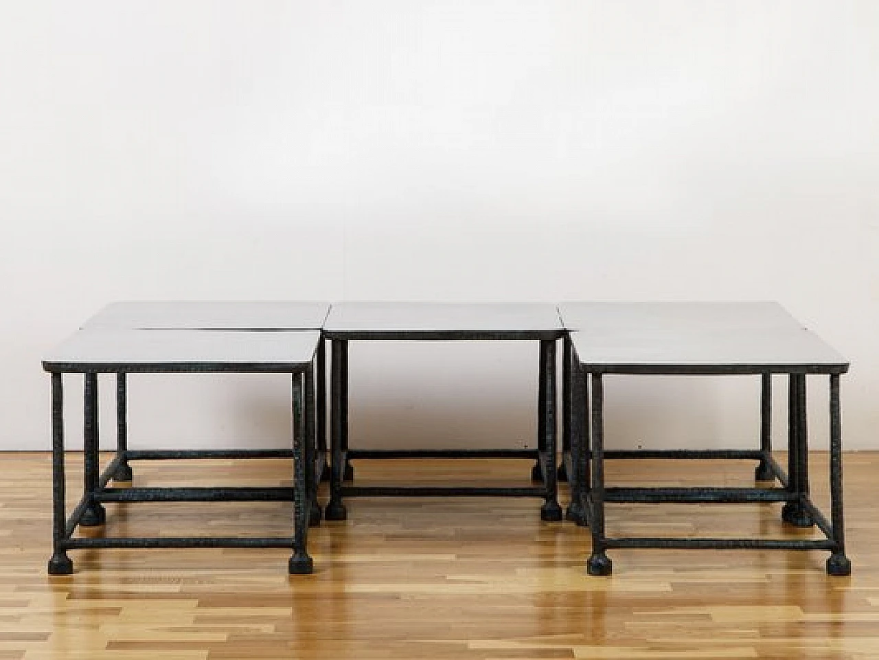 5 Mumbai metal coffee tables by Baxter, 2000s 3