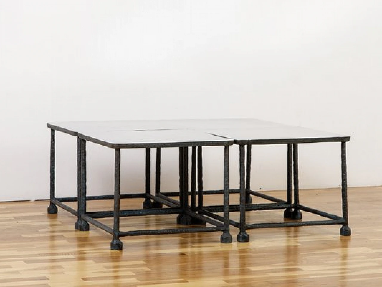 5 Mumbai metal coffee tables by Baxter, 2000s 5