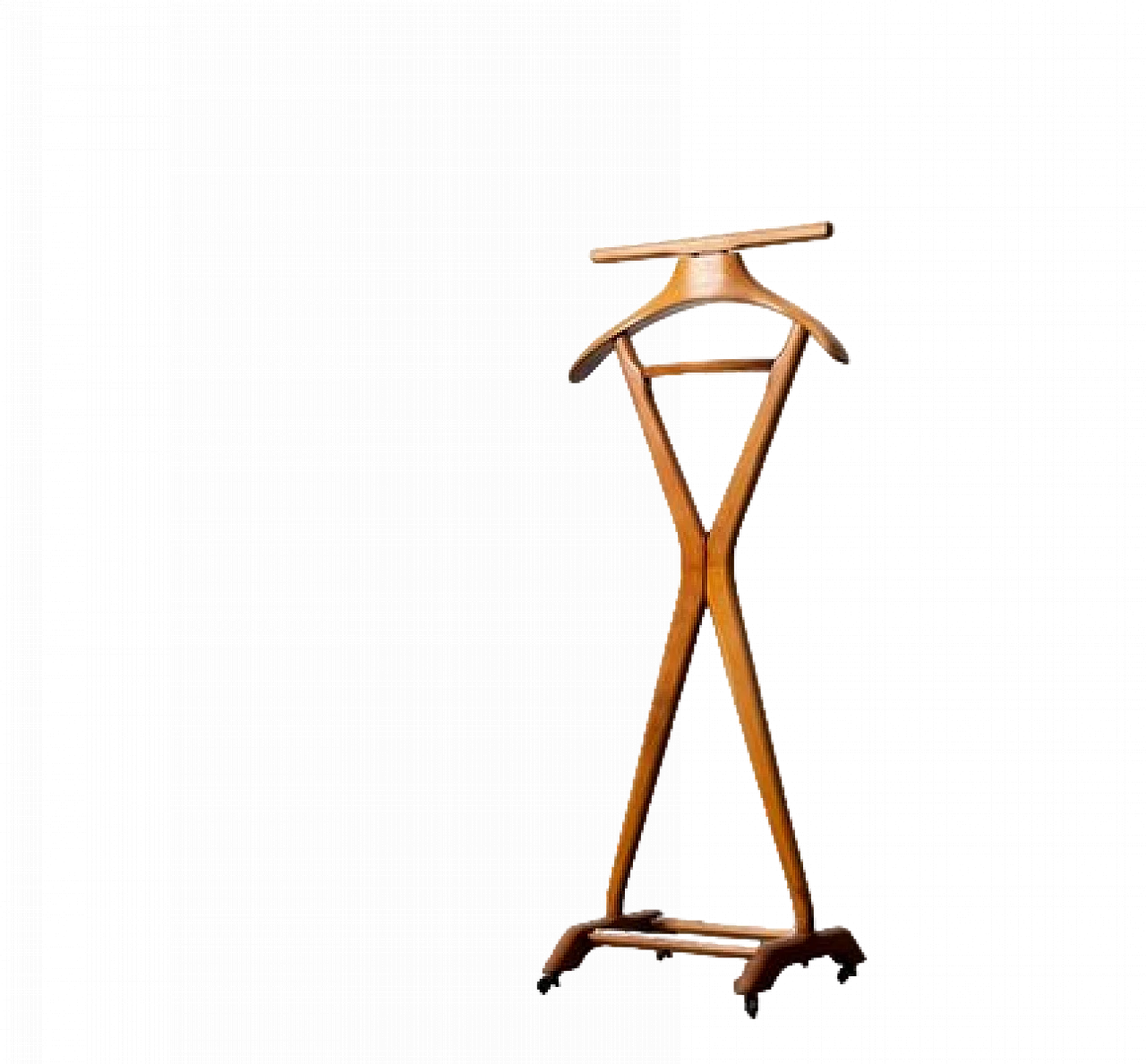 Beechwood valet stand by Ico Parisi for Fratelli Reguitti, 1950s 10