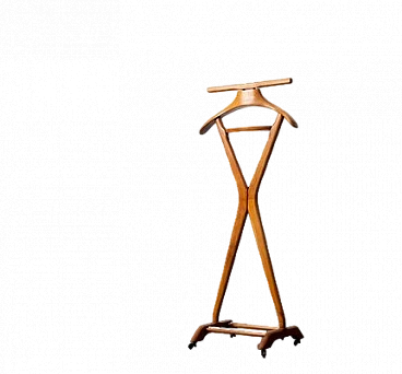 Beechwood valet stand by Ico Parisi for Fratelli Reguitti, 1950s