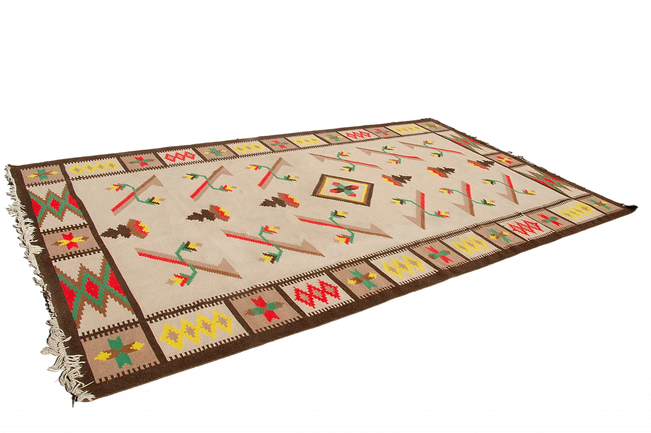 Tappeto Kilim, anni '70 16