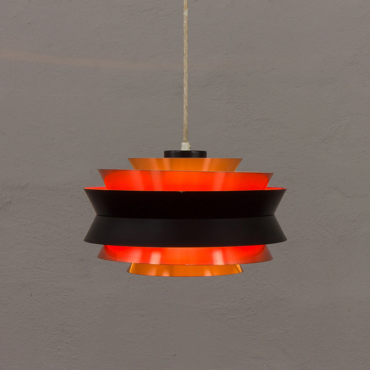 Trava lamp by Carl Thore for Granhaga Metallindustri, 1960s 7