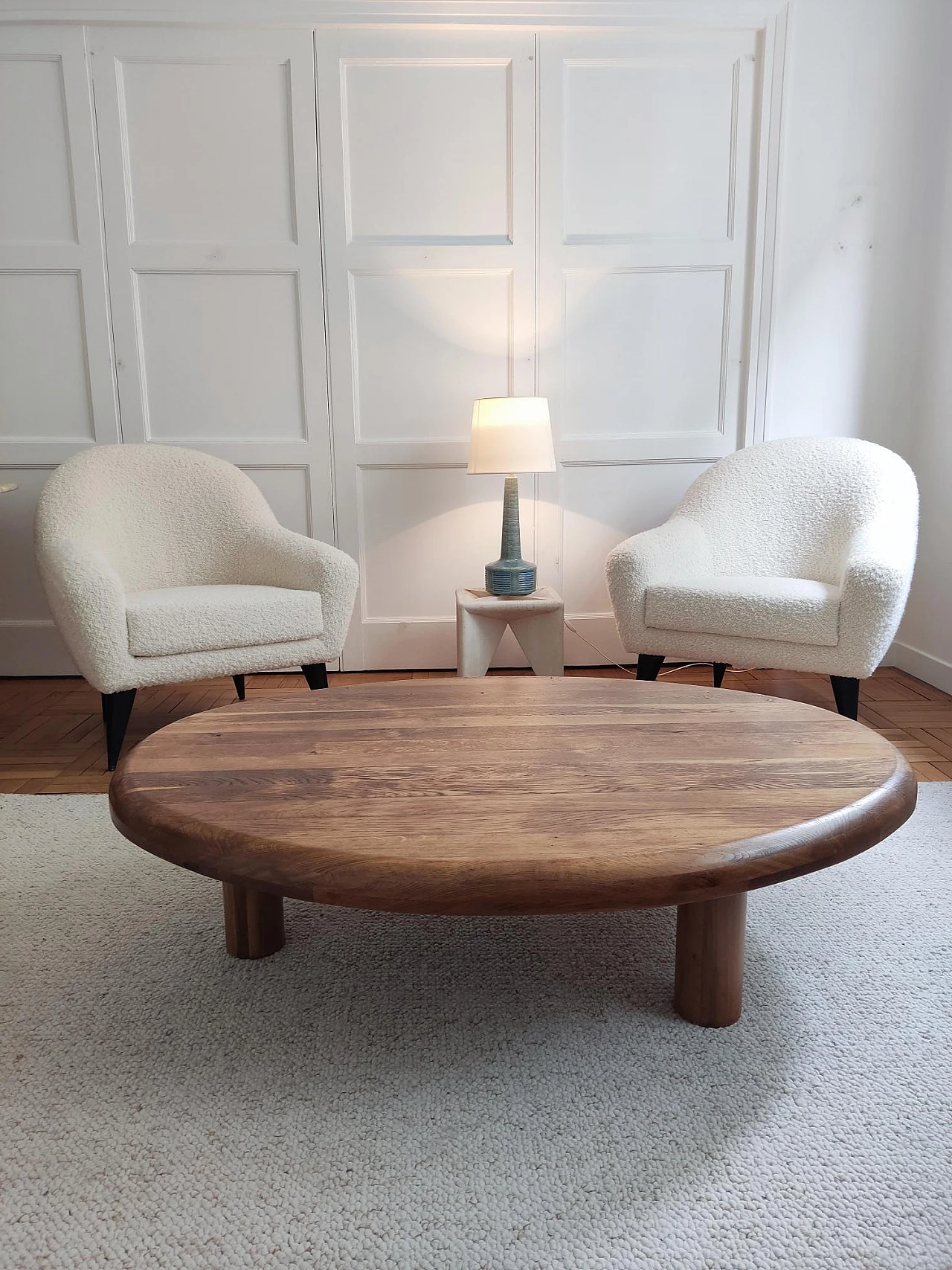 Pair of armchairs attributed to Charles Ramos, 1950s 13