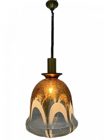 Murano glass pendant lamp, 1970s