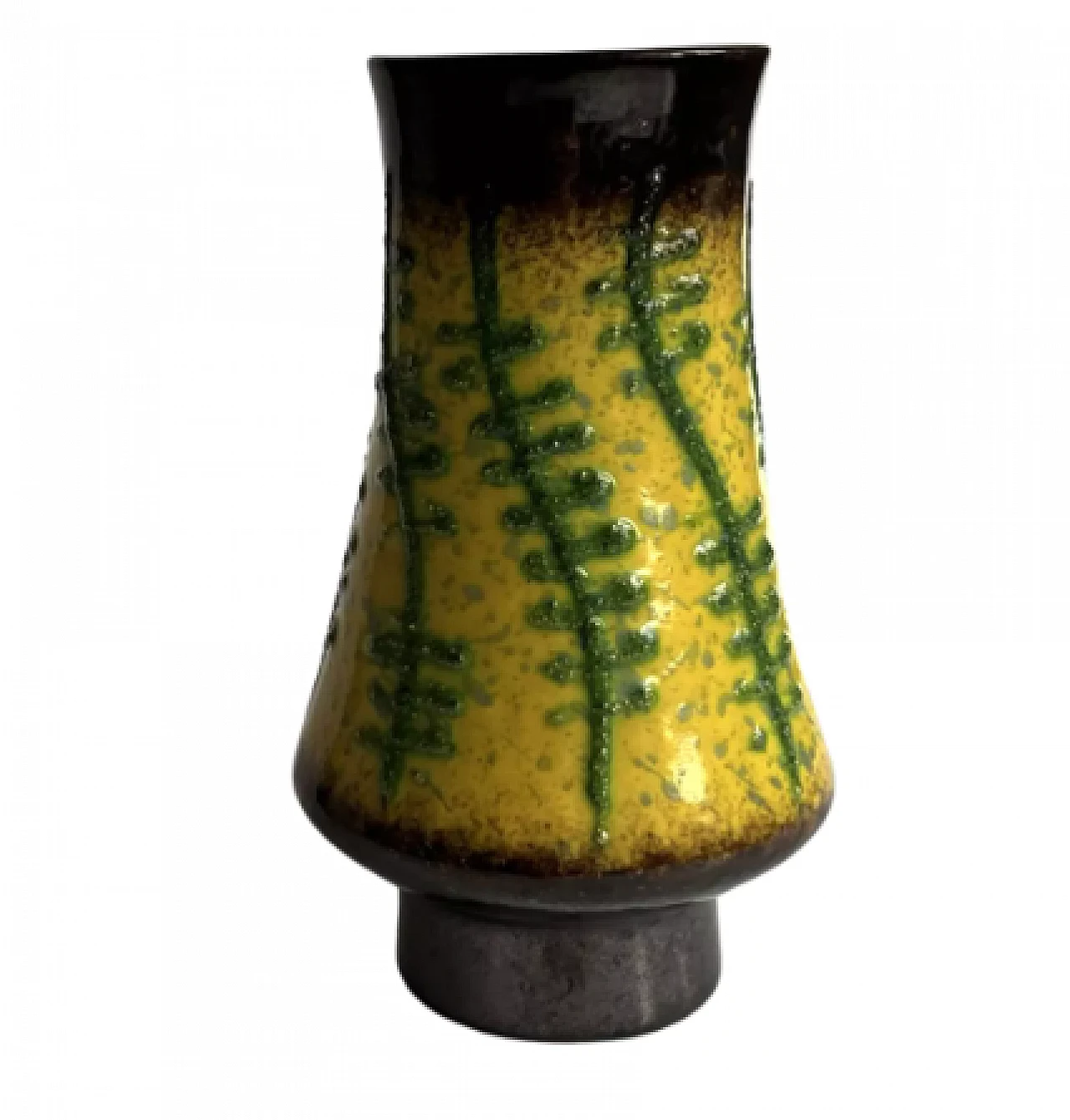 Fat Lava ceramic vase by Strehla Keramik, 1960s 12