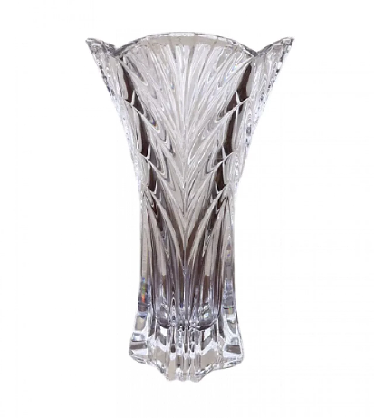 Crystal vase by Noritake Bleikristall, 1970s 3