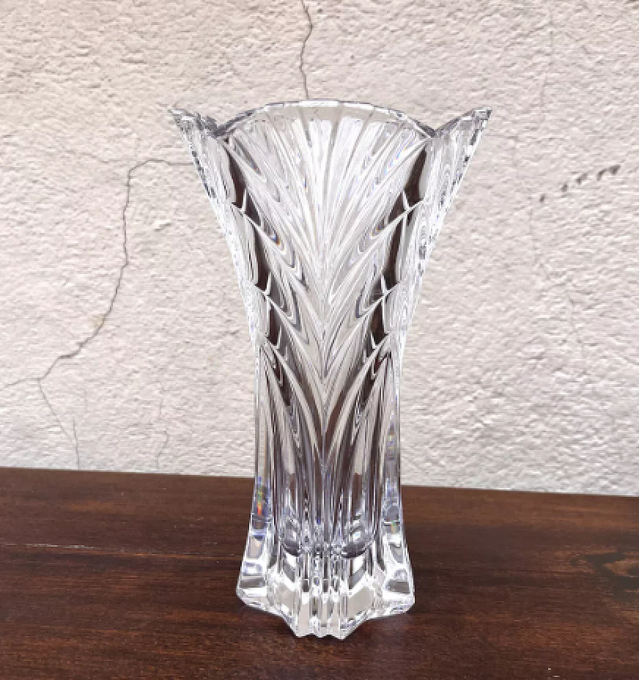 Crystal vase by Noritake Bleikristall, 1970s 4