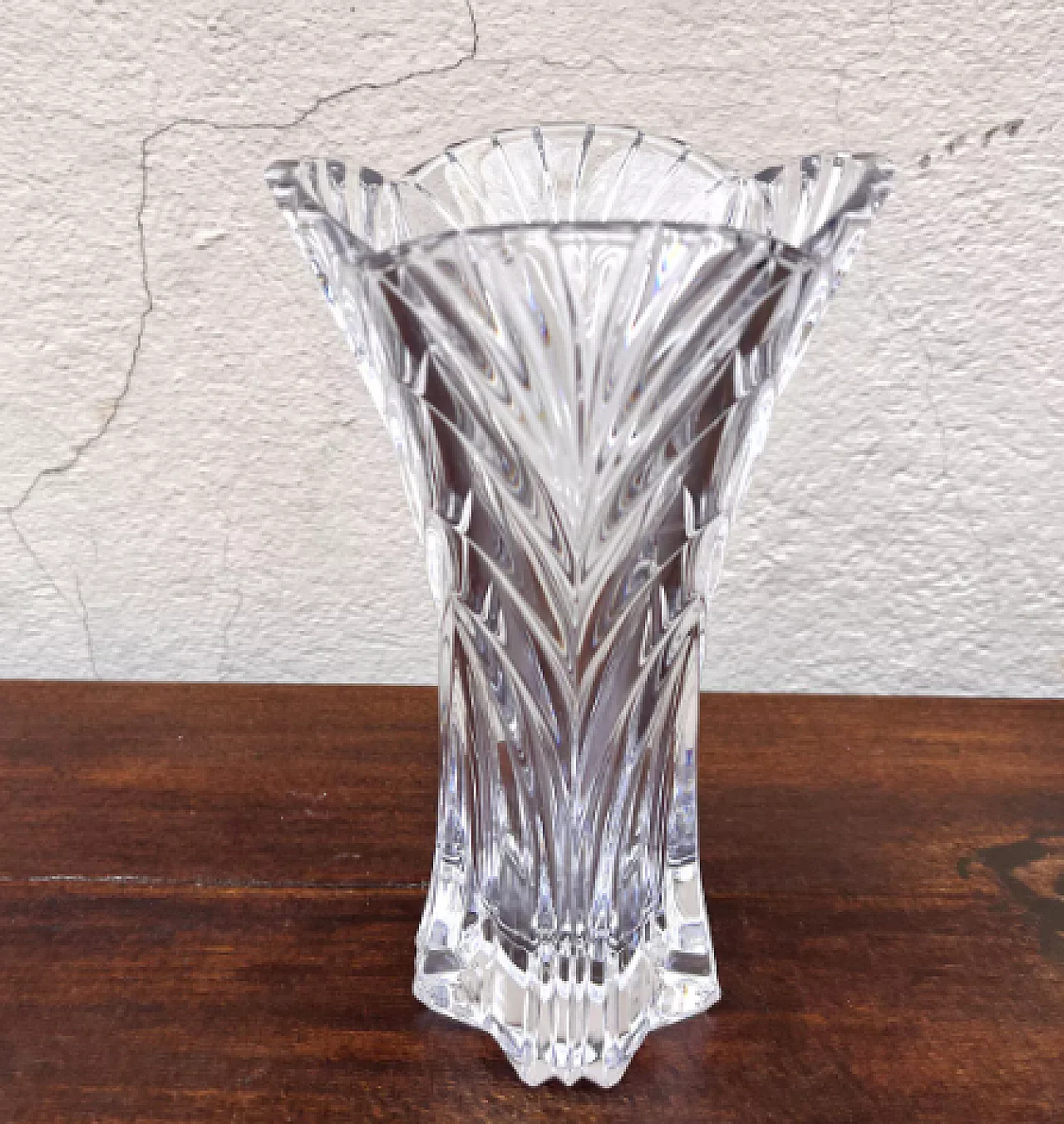 Crystal vase by Noritake Bleikristall, 1970s 5