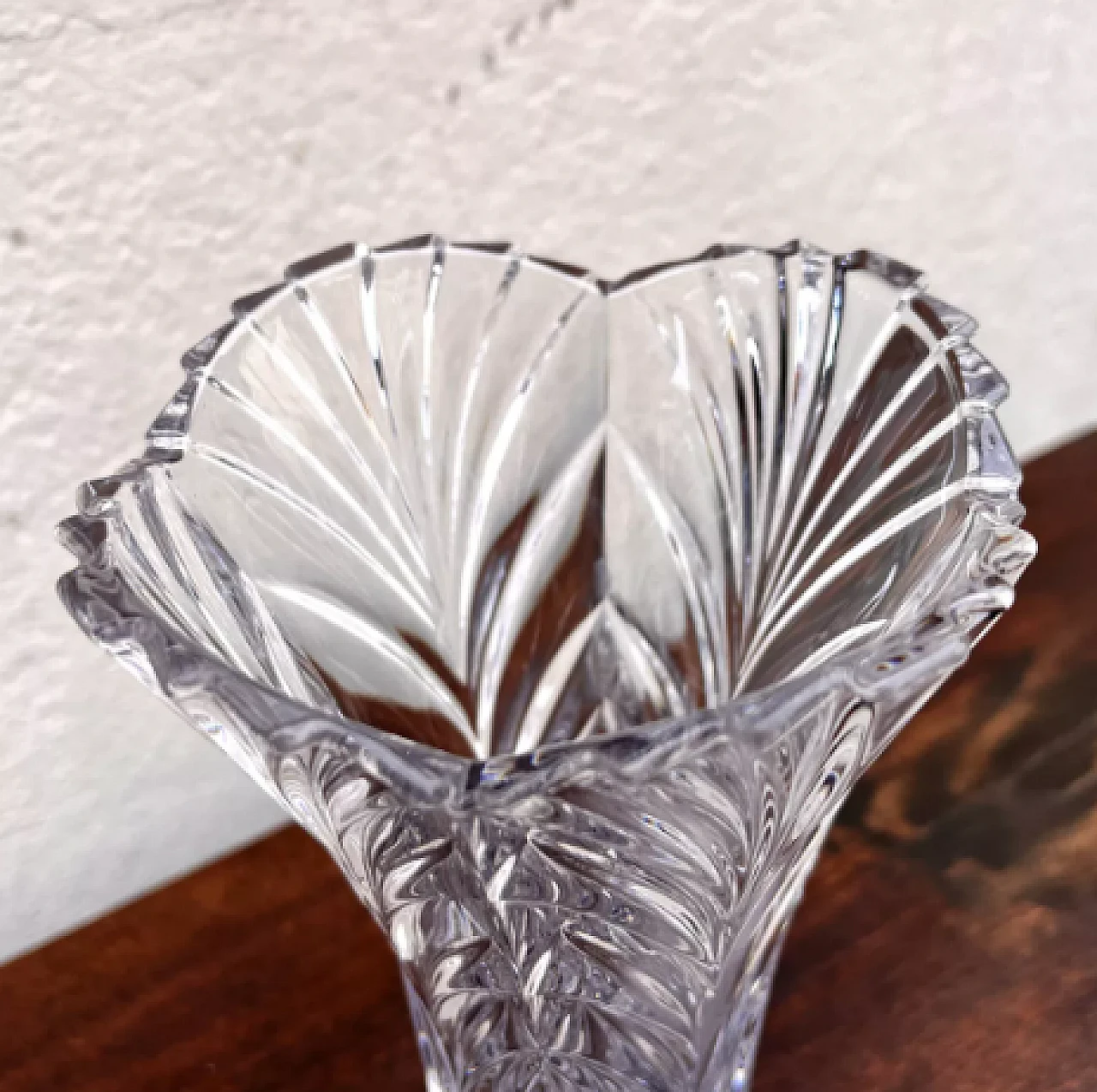 Crystal vase by Noritake Bleikristall, 1970s 10