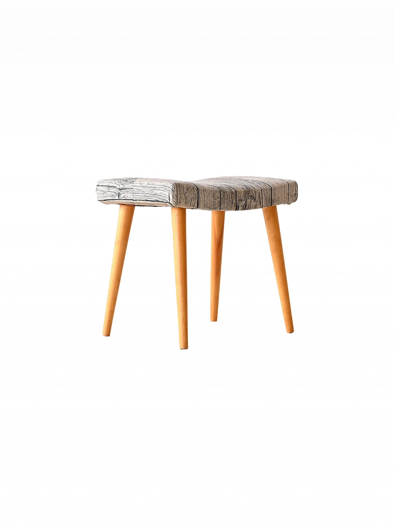 Stool with conical legs, 1960s 7