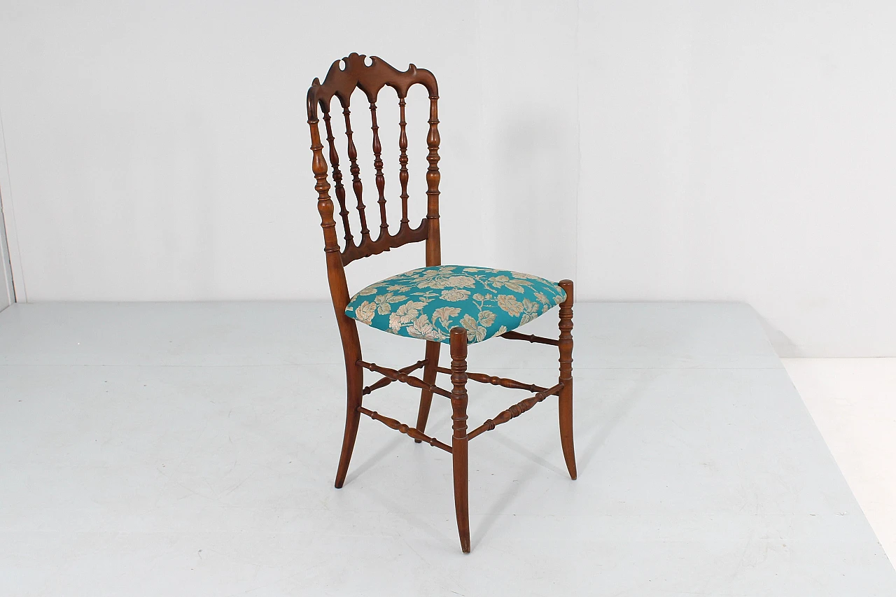 6 Chiavari chairs attributed to Descalzi for F.lli Levaggi, 1950s 13