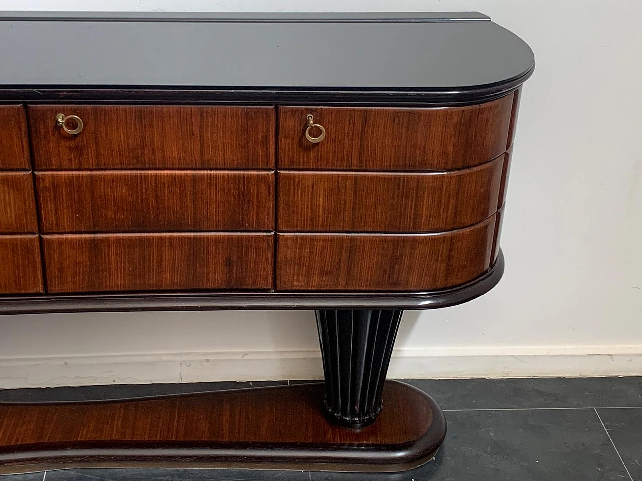 Rosewood sideboard attributed to Vittorio Dassi, 1950s 3