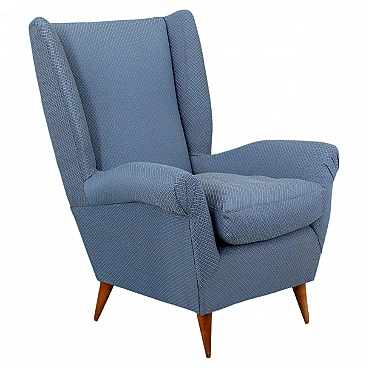 Armchair attributed to Gio Ponti for ISA Bergamo, 1950s