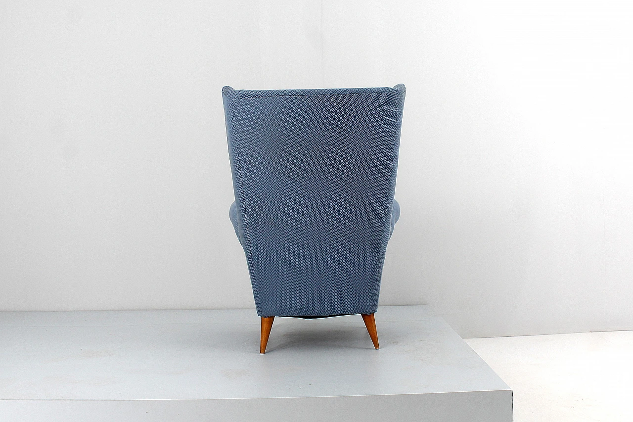 Armchair attributed to Gio Ponti for ISA Bergamo, 1950s 9