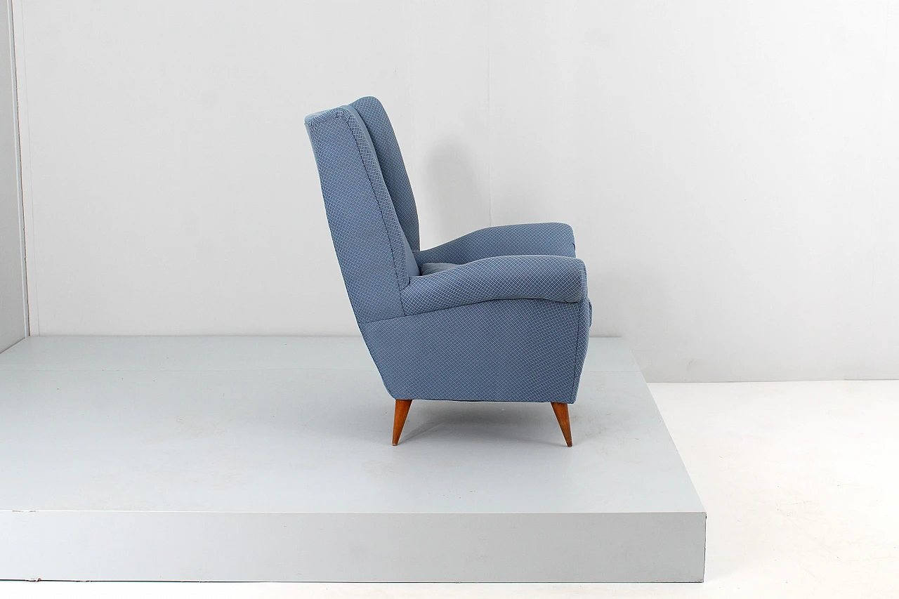 Armchair attributed to Gio Ponti for ISA Bergamo, 1950s 11