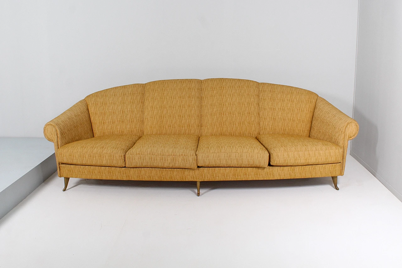 Sofa attributed to Gio Ponti for ISA Bergamo, 1950s 2