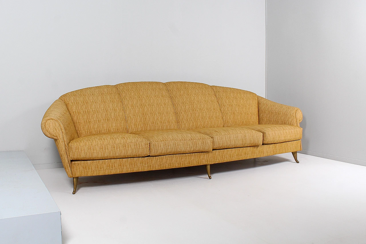 Sofa attributed to Gio Ponti for ISA Bergamo, 1950s 3