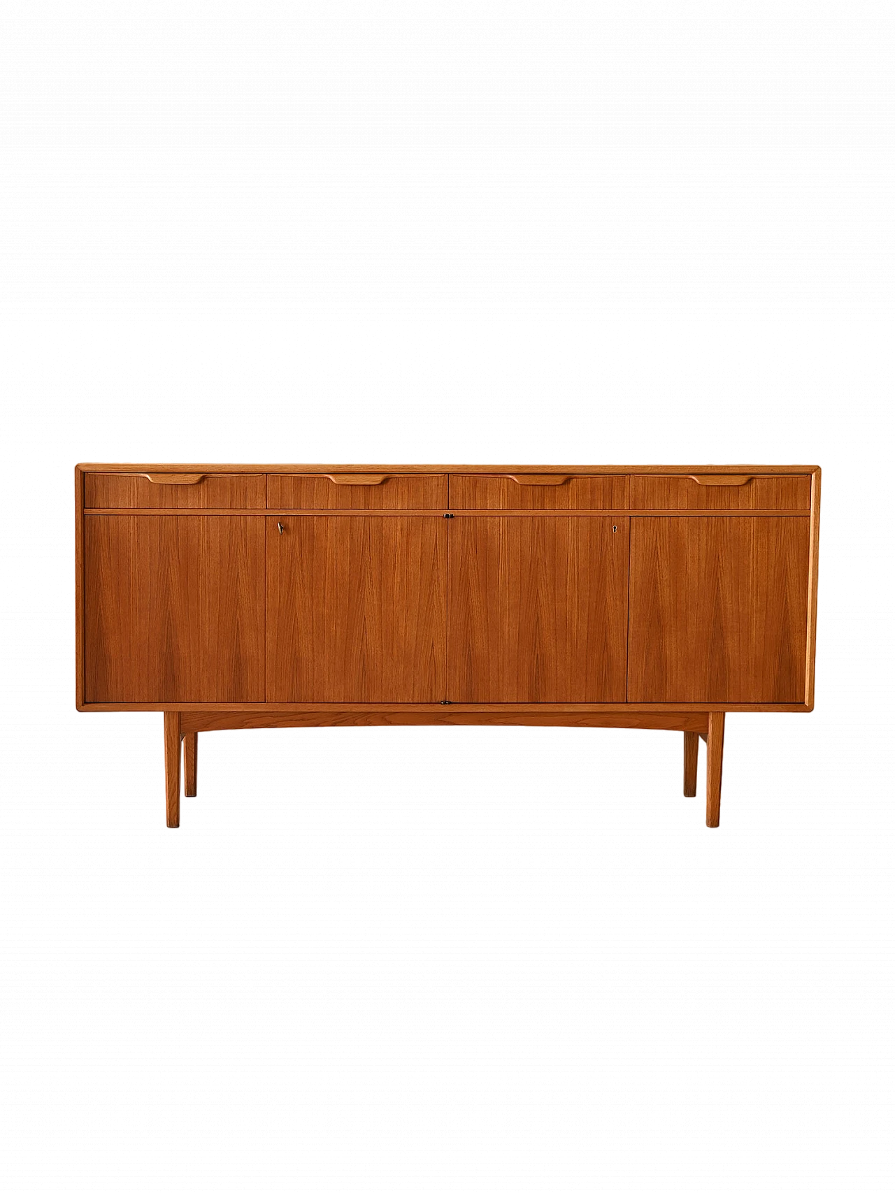 Credenza svedese in teak di Berti Fridhagen, anni '60 14